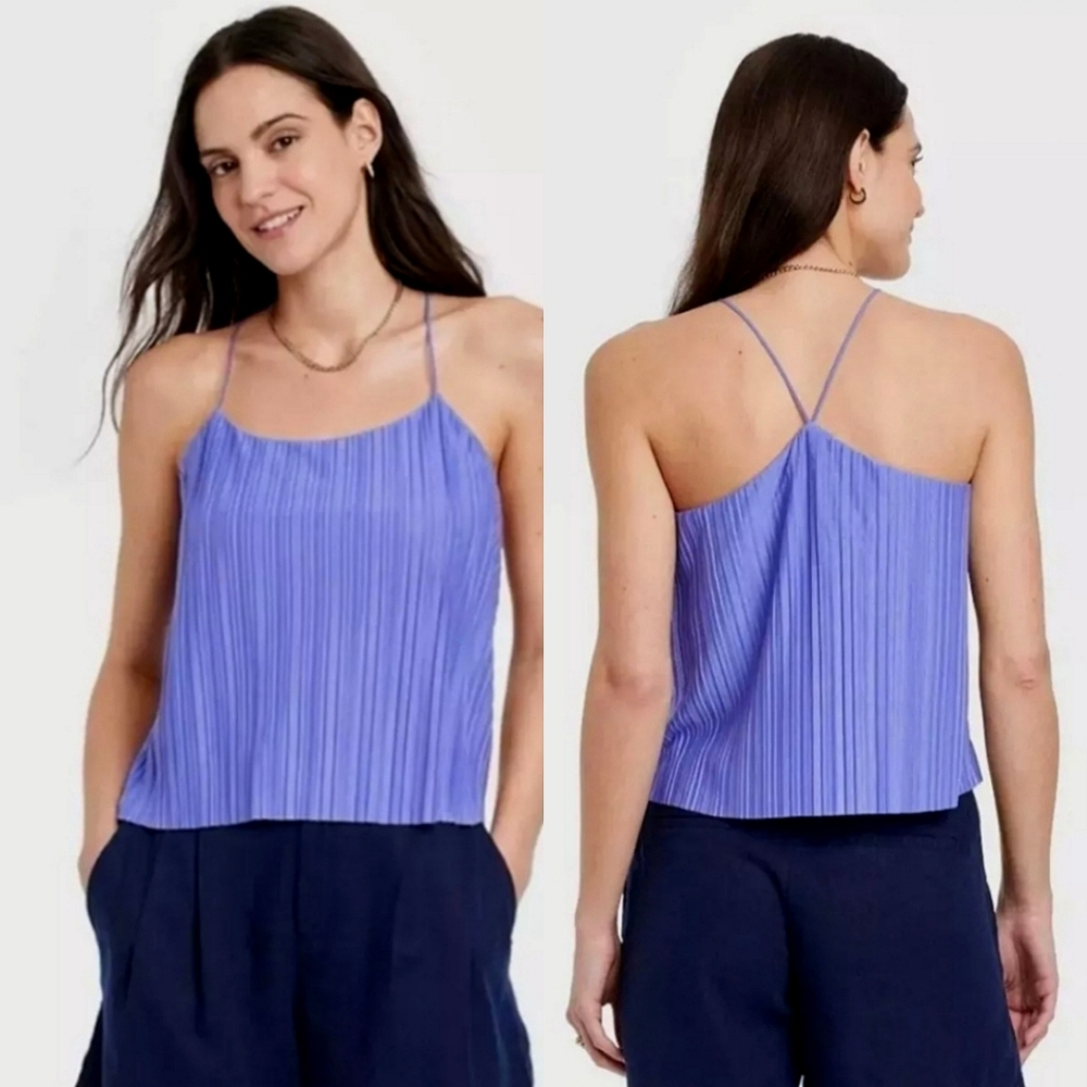A New Day Women's Plisse Cami Tank